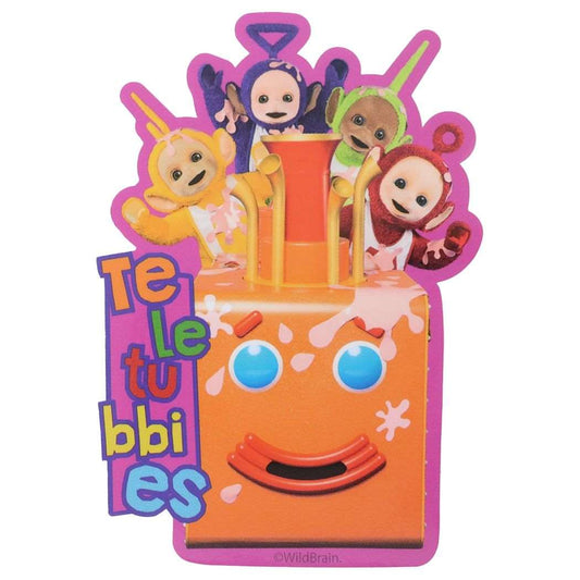 テレタビーズ キャラクター ダイカットシール キャラクターステッカー カスタードマシーン
