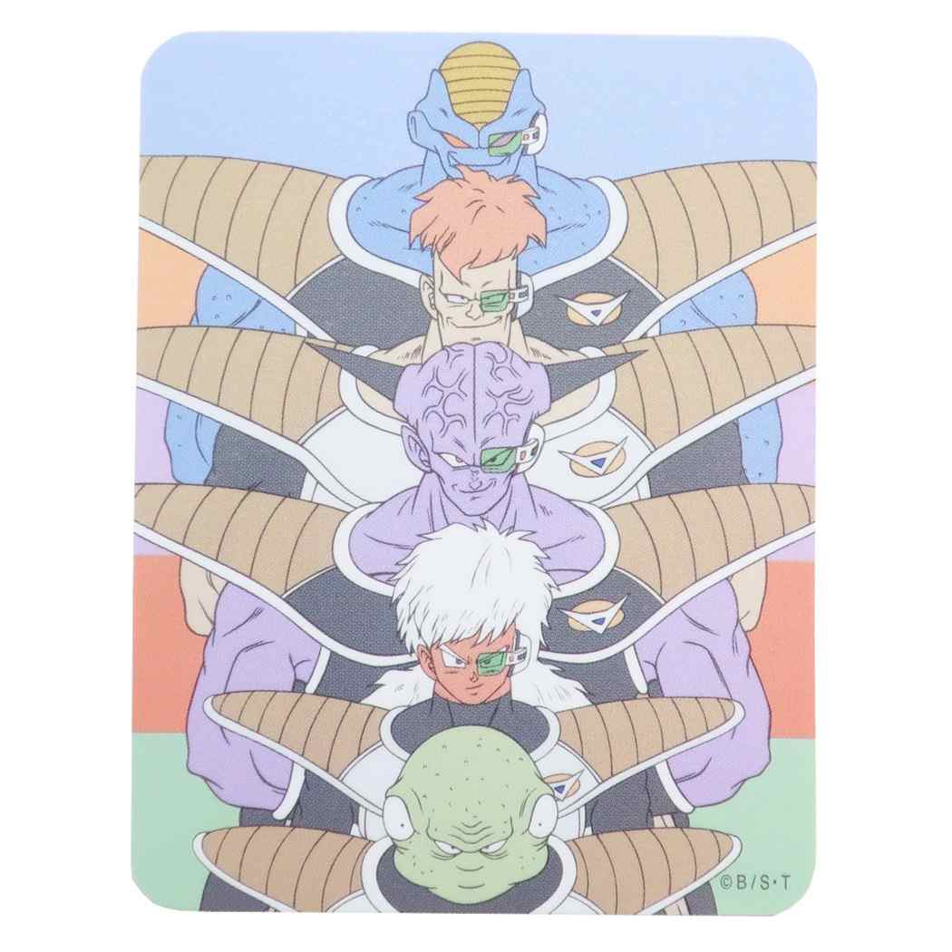 ドラゴンボールＺ グッズ ステッカー アニメキャラクター ステッカー ビニール ダイカット ギニュー特戦隊 プレゼント 男の子 女の子