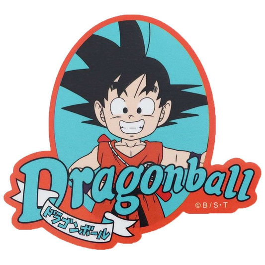 ドラゴンボール ダイカット ビニールステッカー ビッグシール 孫悟空 ロゴ アニメキャラクター プレゼント 男の子 女の子 ギフト