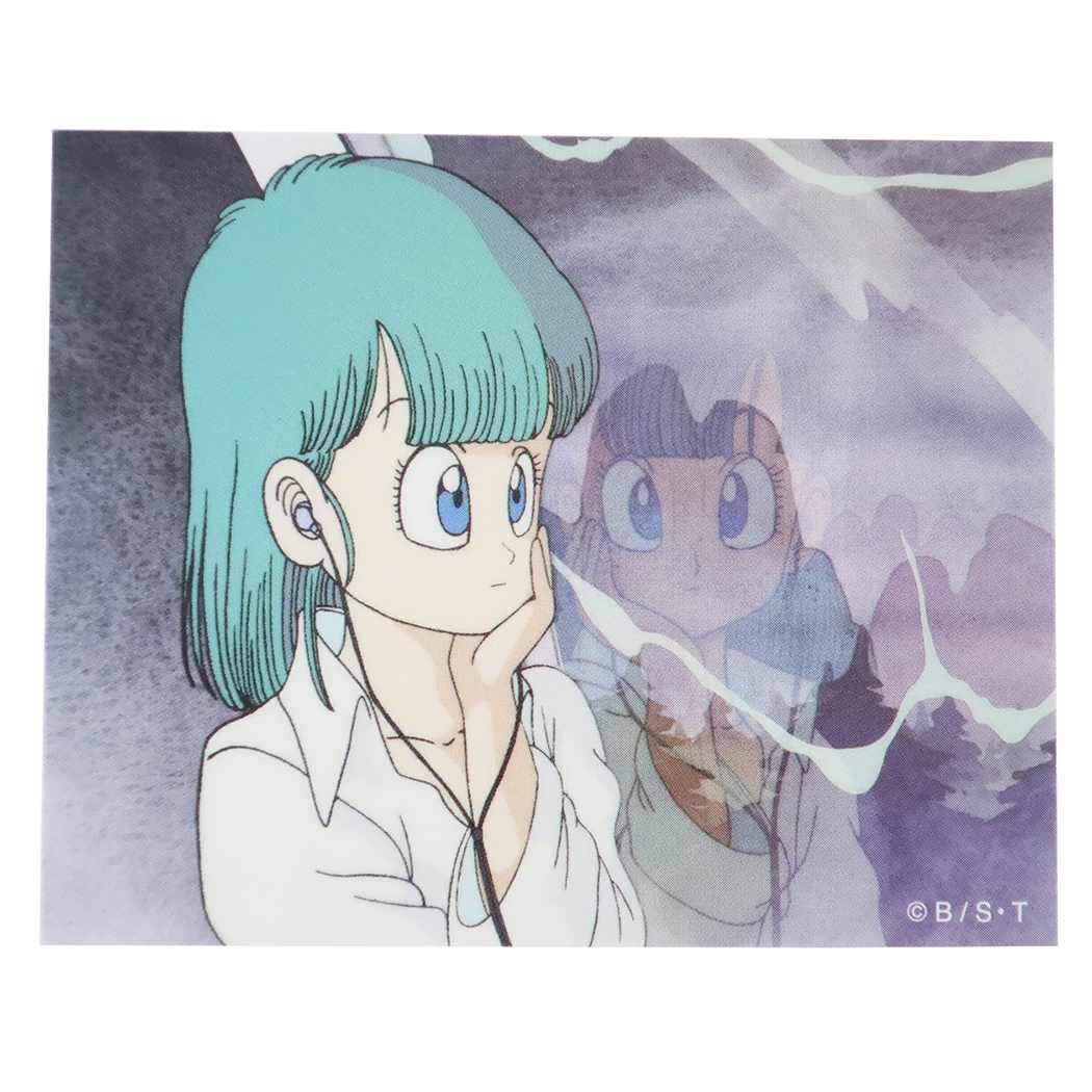 ドラゴンボール グッズ ビッグシール アニメキャラクター ダイカットビニールステッカー ブルマ2 プレゼント 男の子 女の子 ギフト