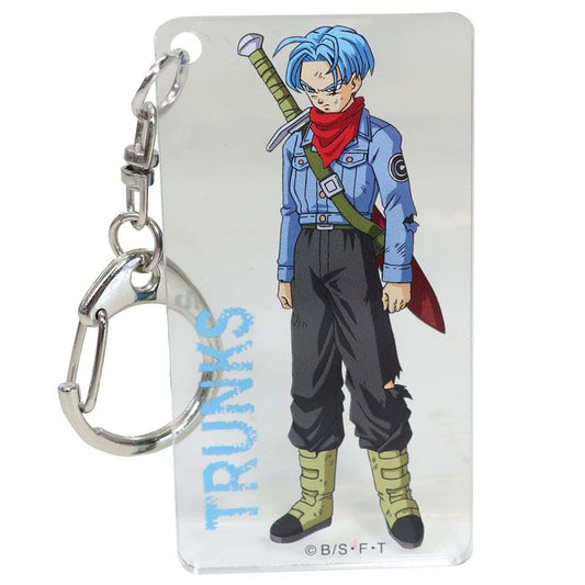 ドラゴンボール超 キーリング アクリルキーホルダー トランクスロゴ スモールプラネット プレゼント 男の子 女の子 ギフト