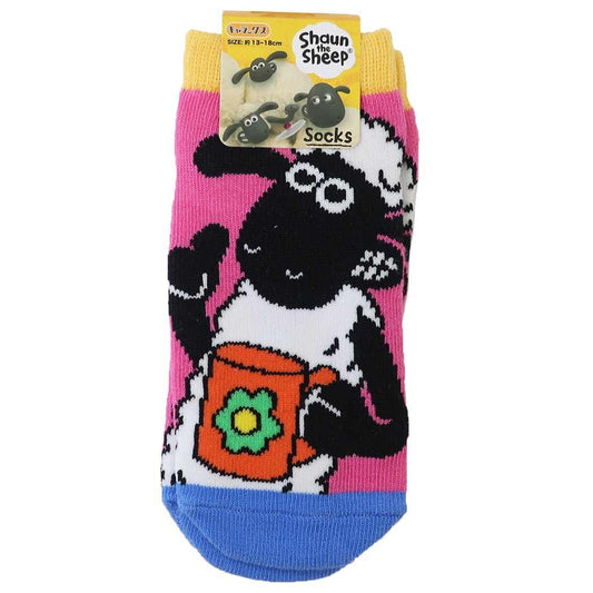 ひつじのショーン キッズ ソックス 子供用 靴下 キャラクター プレゼント 男の子 女の子 ギフト