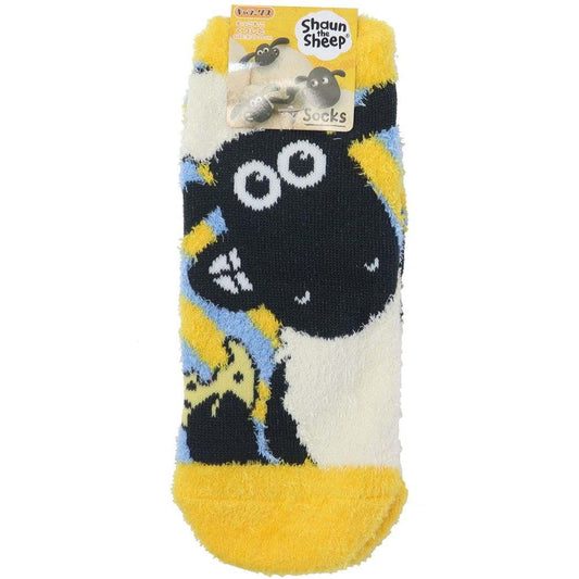ひつじのショーン キャラクター 女性用防寒室内靴下 レディースもこもこショートソックス ショーンクッキー プレゼント 男の子 女の子