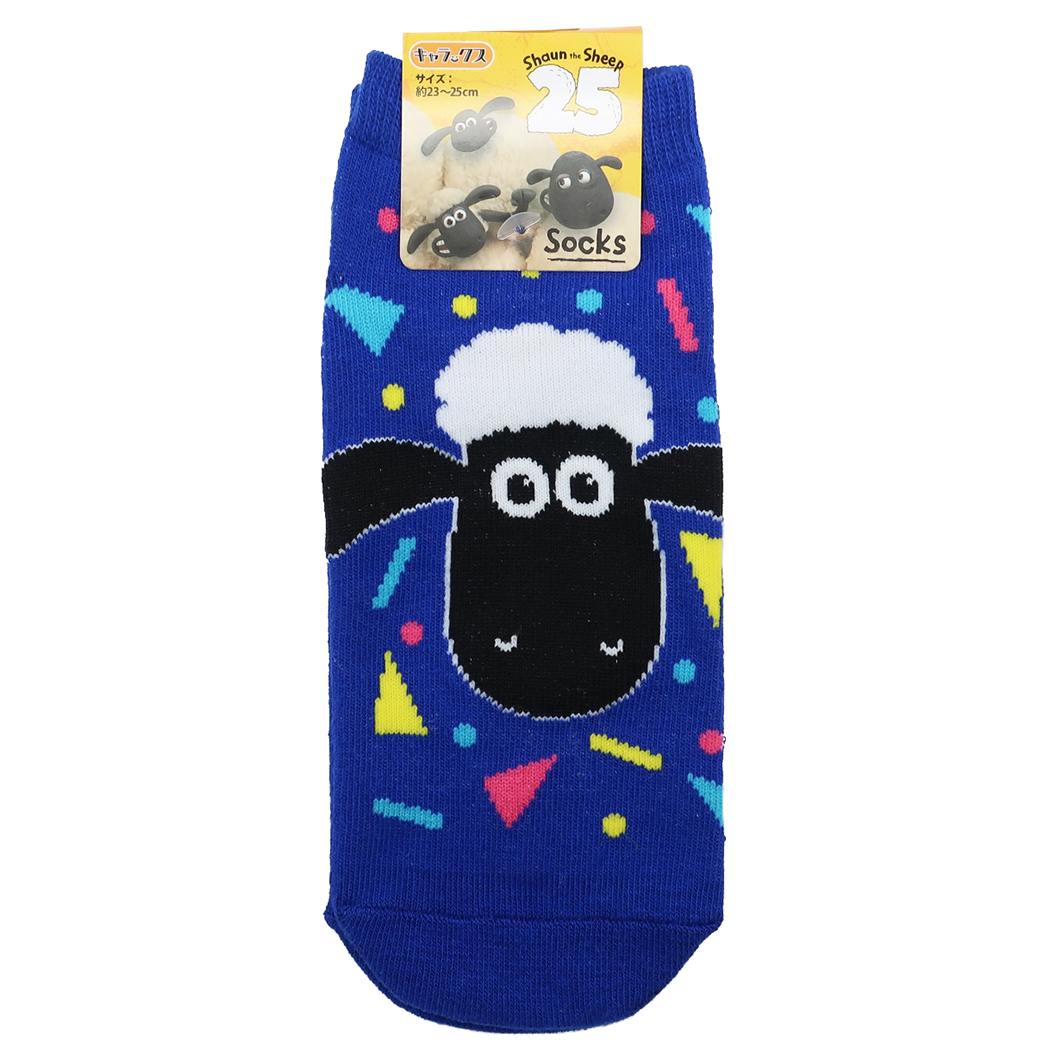 ひつじのショーン レディース ソックス 女性用 靴下 フェイス キャラクター プレゼント 男の子 女の子 ギフト