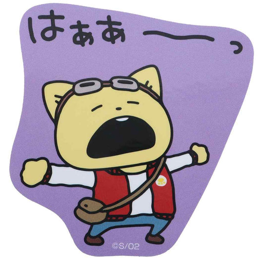 宇宙なんちゃらこてつくん グッズ ビッグシール ダイカットビニールステッカー はぁあーーっ プレゼント 男の子 女の子 ギフト