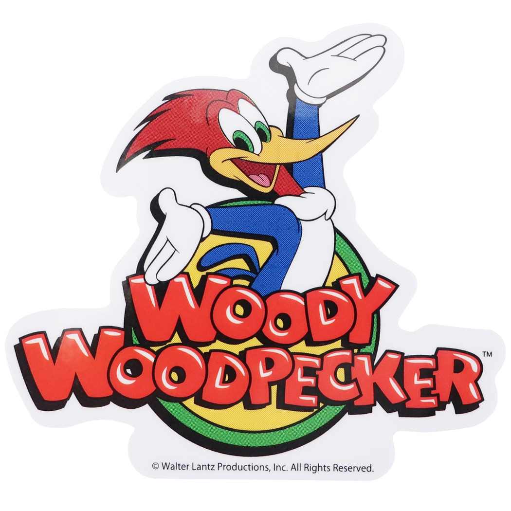ウッディー ウッドペッカー グッズ ビッグシール キャラクター ダイカットビニールステッカー プレゼント 男の子 女の子 ギフト