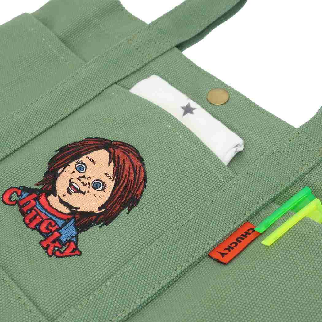 ランチバッグ CHUCKY チャッキー ヘビーウェイトミニバッグ フェイス ミニトート お弁当かばん