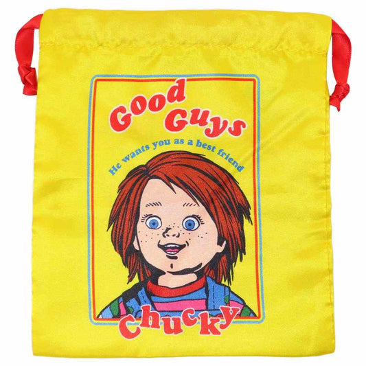 リボン巾着 きんちゃくポーチ CHUCKY チャッキー 巾着袋 スモールプラネット goodguys