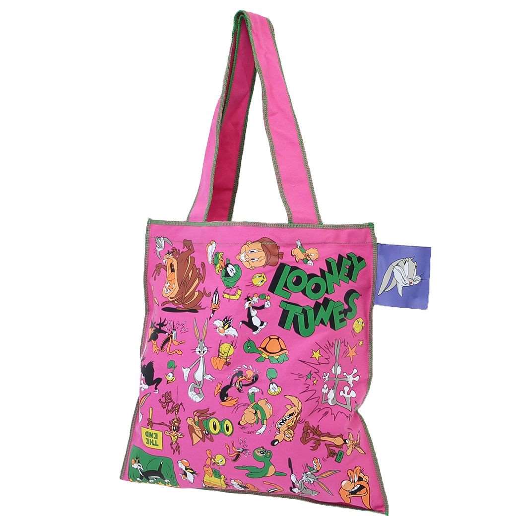 ルーニーテューンズ キャラクター トートバッグ カラートート PKxGR PK LOONEY TUNES プレゼント 男の子 女の子