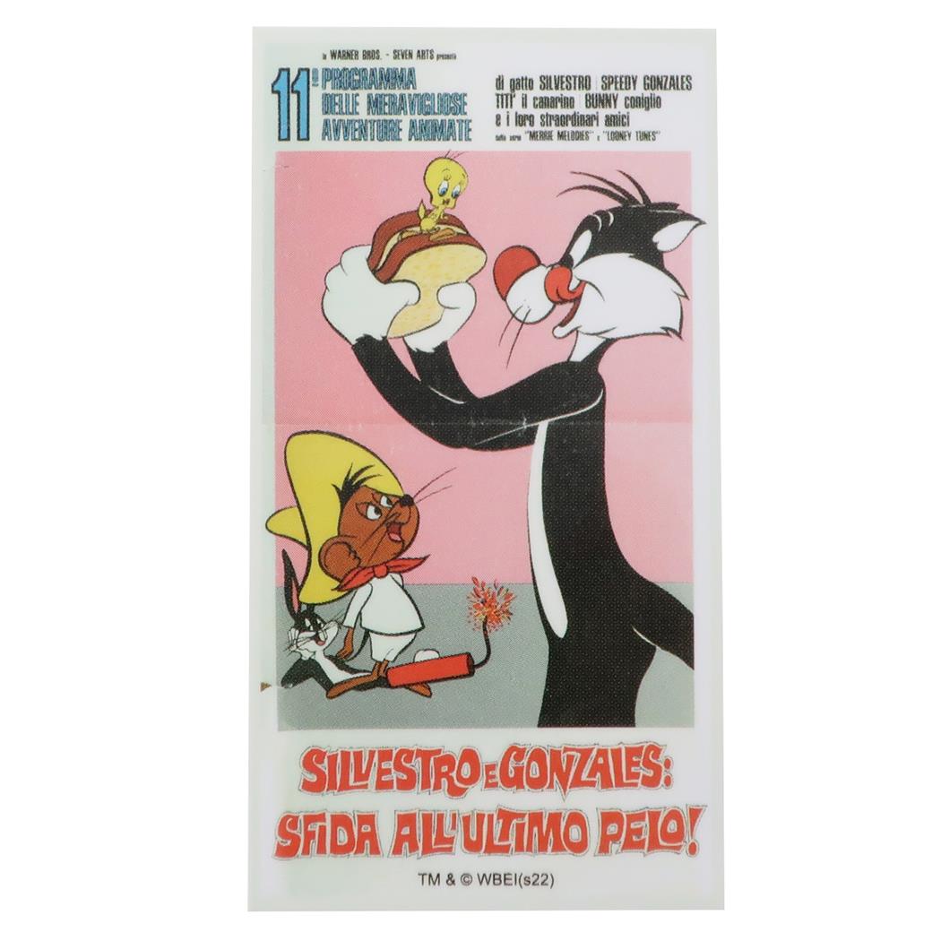 ビッグシール ダイカット ビニール ステッカー LOONEY TUNES ルーニーテューンズ キャラクター サンドイッチ プレゼント