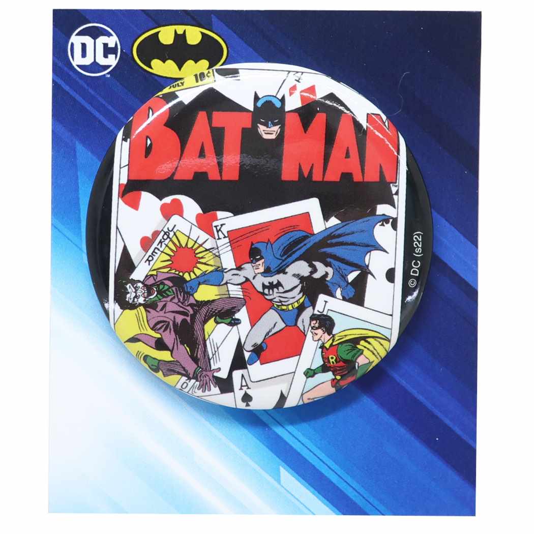 バットマン グッズ 缶バッジ DCコミック キャラクター カンバッジ プレゼント 男の子 女の子 ギフト