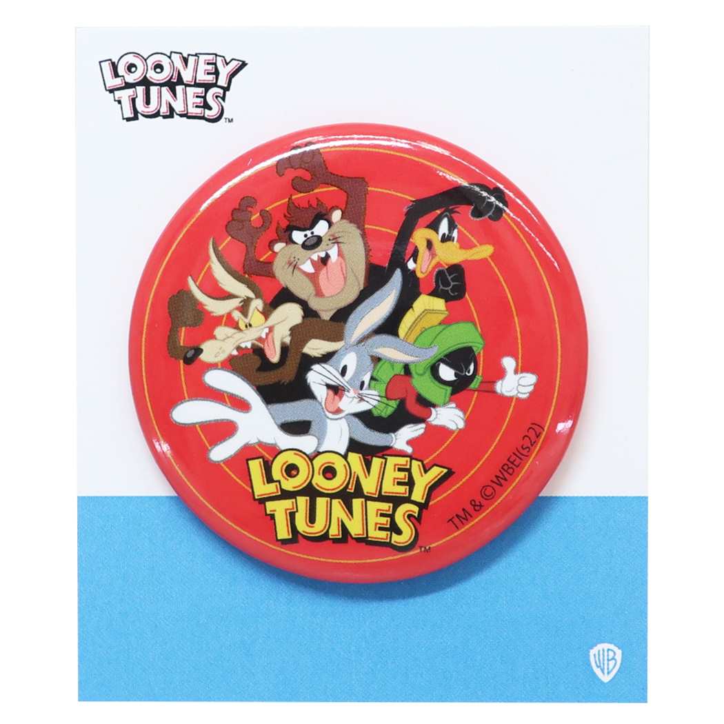 ルーニーテューンズ 缶バッジ カンバッジ 集合1 LOONEY TUNES プレゼント 男の子 女の子 ギフト