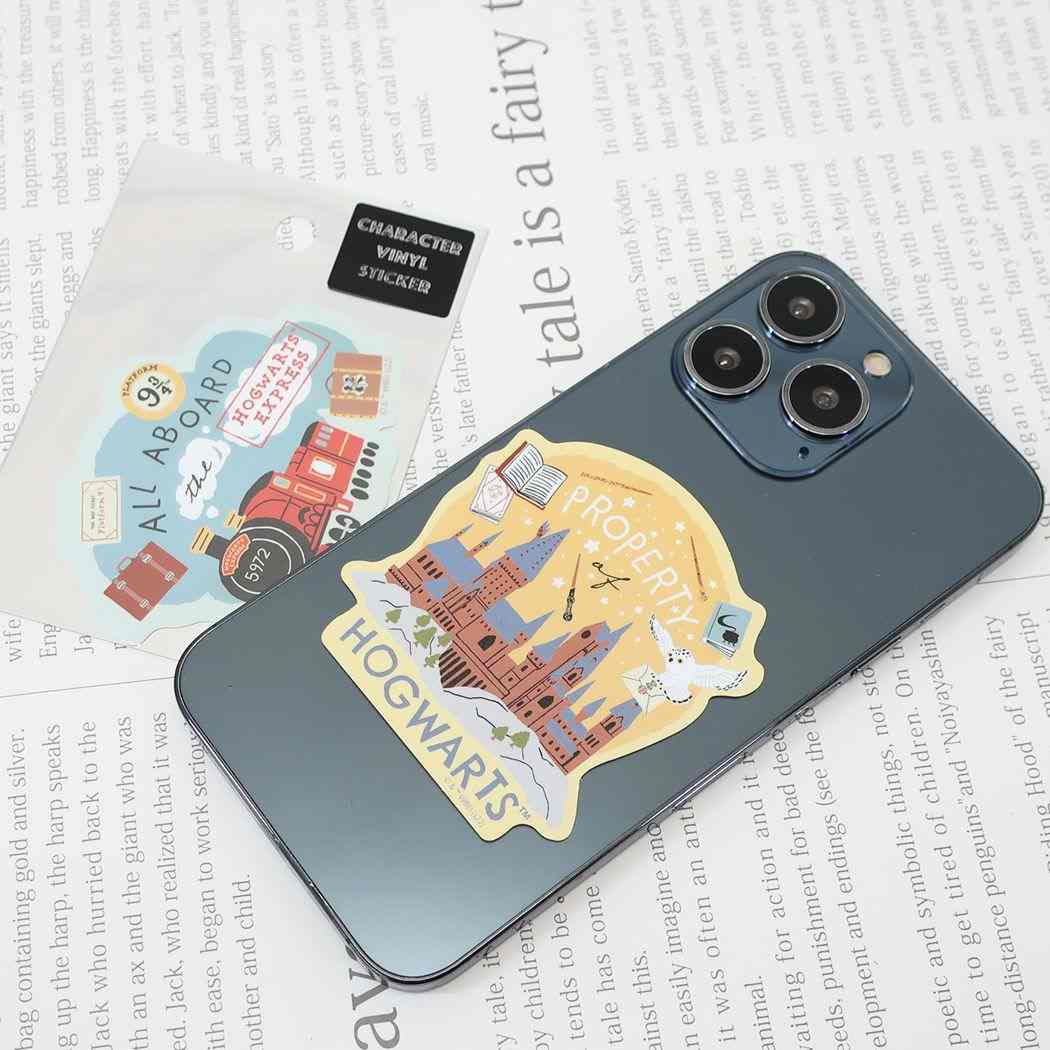 ハリーポッター 映画キャラクター ビッグシール ダイカットビニールステッカー ホグワーツ特急 ワーナーブラザース プレゼント 男の子