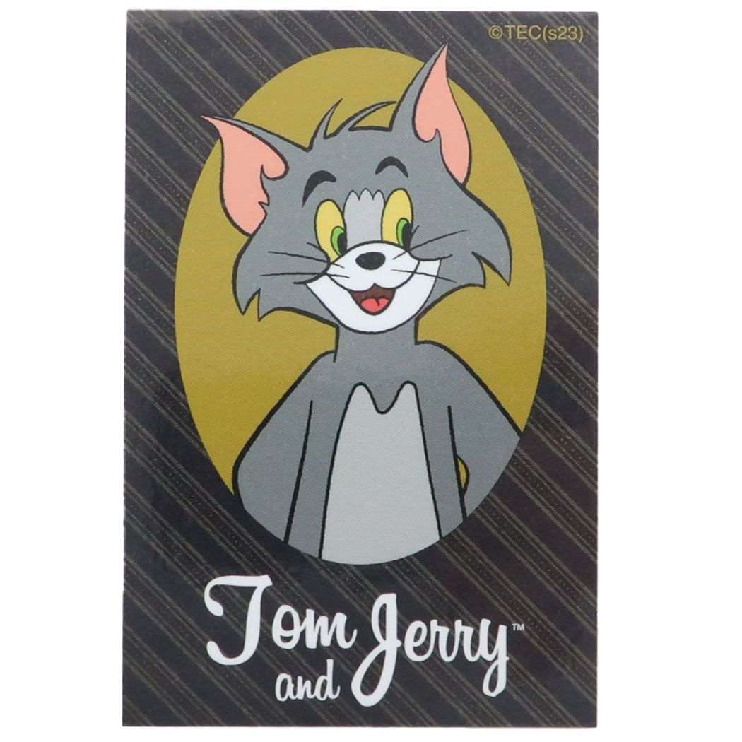 トムとジェリー グッズ ダイカットシール キャラクター キャラクターステッカー ブラックストライプ