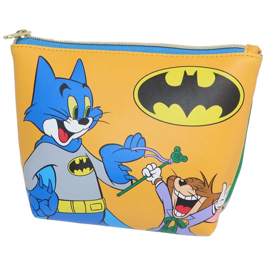 トムとジェリー ワーナーブラザース キャラクター コスメポーチ 舟形ポーチ バットマン