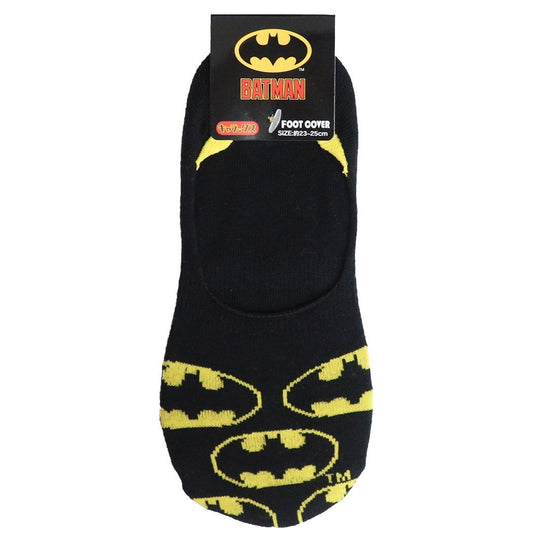 バットマン 女性用 靴下 レディース フットカバーソックス ロゴ DCコミック スモールプラネット 23～25cm プレゼント