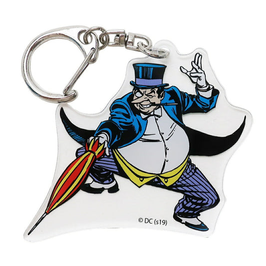 バットマン DCコミック グッズ ダイカット アクリルキーホルダー キーリング ペンギン スモールプラネット プレゼント 男