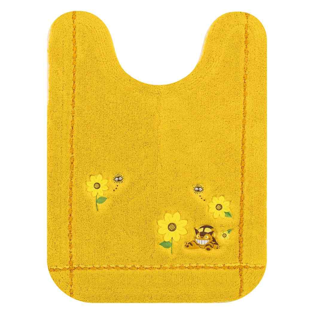 となりのトトロ トイレ用品 ロングトイレマット 花のバス停 スタジオジブリ センコー