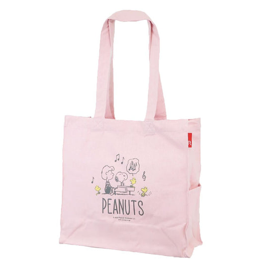 スヌーピー トートバッグ IP．ミディアムBOX．PEANUTS－8C BOX型トート Sakura ピーナッツ ルートート