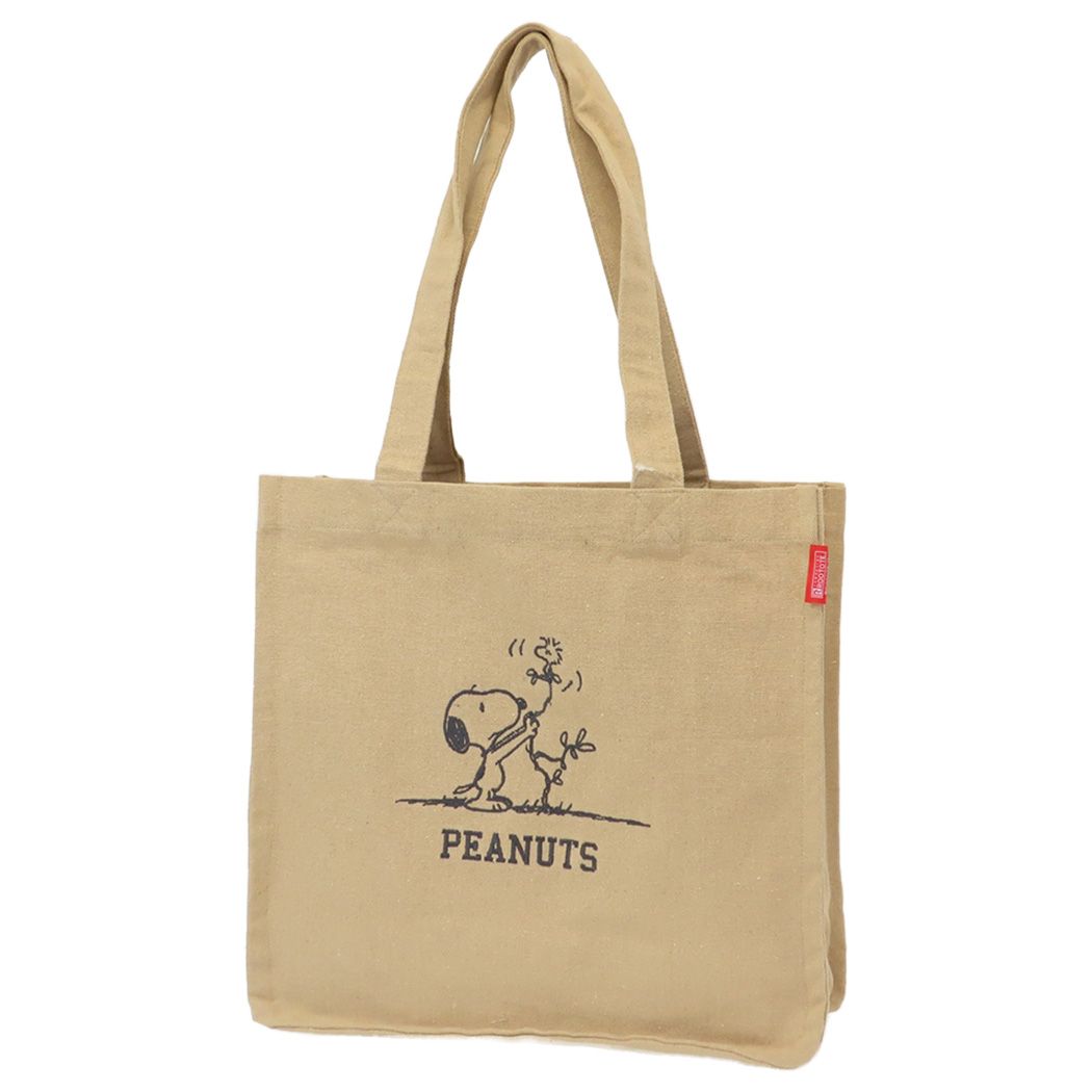 スヌーピー グッズ トートバッグ キャラクター IP．トールボックス．PEANUTS-8N コットンバッグ tree