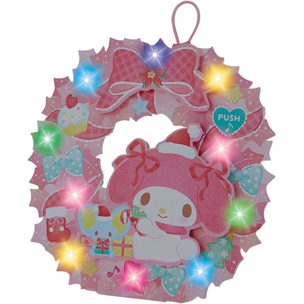マイメロディ グッズ グリーティングカード キャラクター MMメロディ JXPM33-3 クリスマスカード 立体