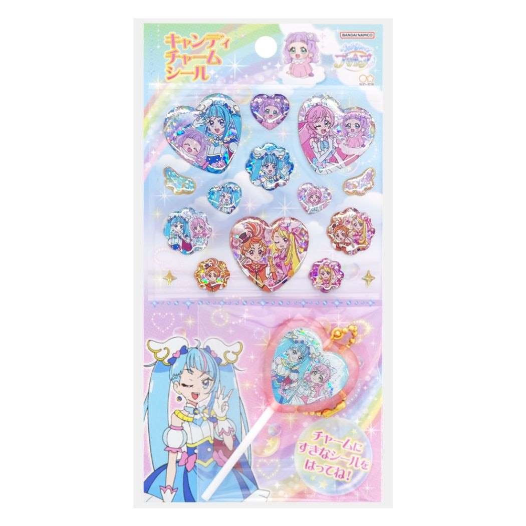 ひろがるスカイ！プリキュア グッズ シールシート アニメキャラクター キャンディチャームシール