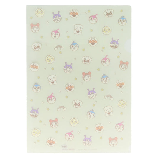 アンパンマン クリアファイルA4 Smile Plus クリアフォルダー アニメキャラクター