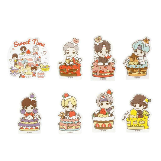 タイニータン TinyTAN キャラクター ミニシール トレーディングステッカー全8種 プレゼント 男の子 女の子 ギフト