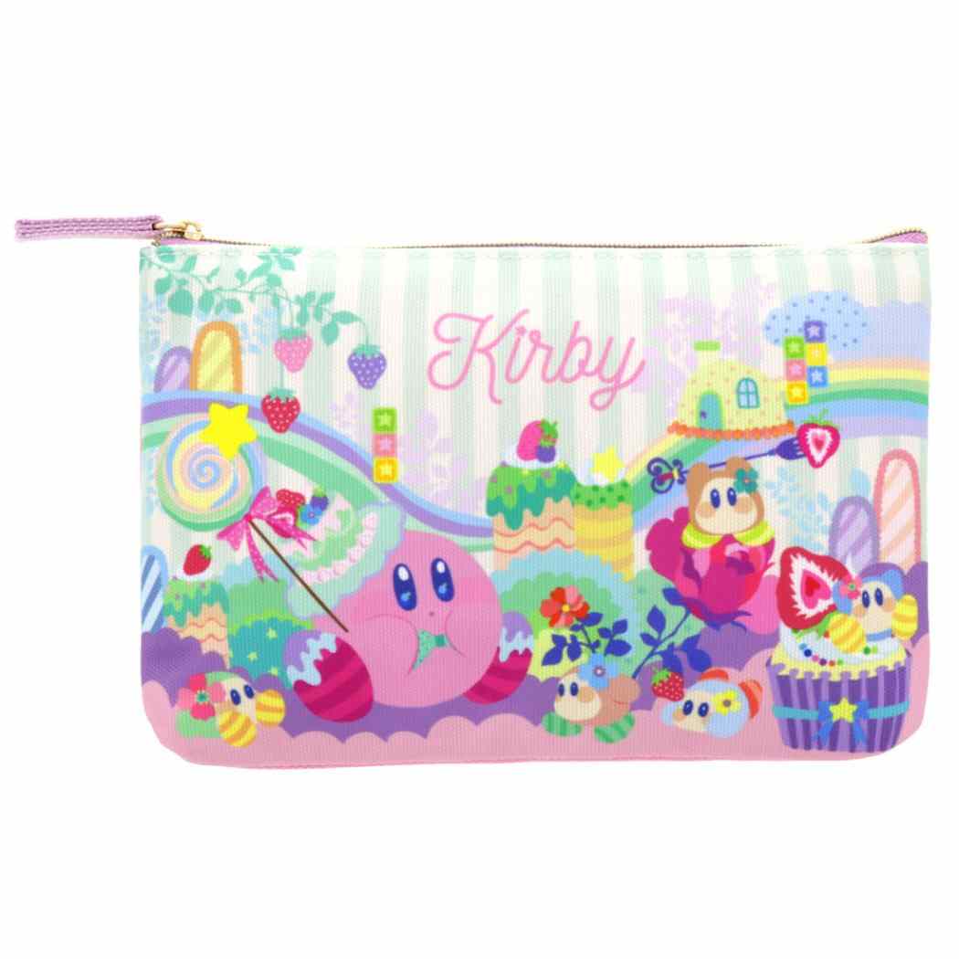 星のカービィ フラット ペンポーチ 筆箱 キャラクター ホラグチカヨ プレゼント 男の子 女の子 ギフト