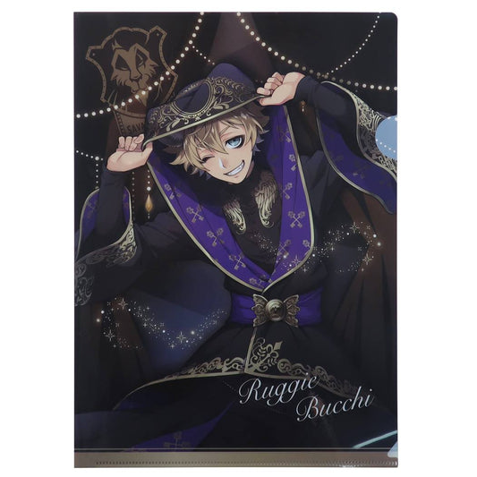 ツイステ グッズ キャラクター A4 シングル クリアファイル 式典服 ラギーブッチ クリアフォルダー ツイステッドワンダーランド 文房具