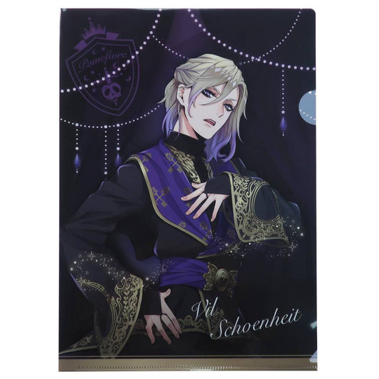 ツイステ グッズ 文房具 A4 シングル クリアファイル キャラクター 式典服 ヴィルシェーンハイト クリアフォルダー ツイステッドワンダーランドセ