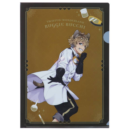 実験着 ラギーブッチ ツイステッドワンダーランド A4 シングル クリアファイル ディズニー 通販 クリアフォルダー グッズ プレ