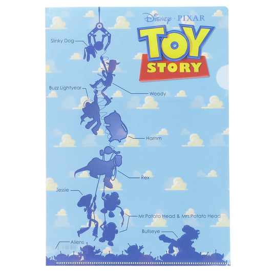 トイストーリー ファイル A4 シングル クリアファイル サンスター文具 2111659 グッズ 事務用品 日本製 プレゼント 男の子