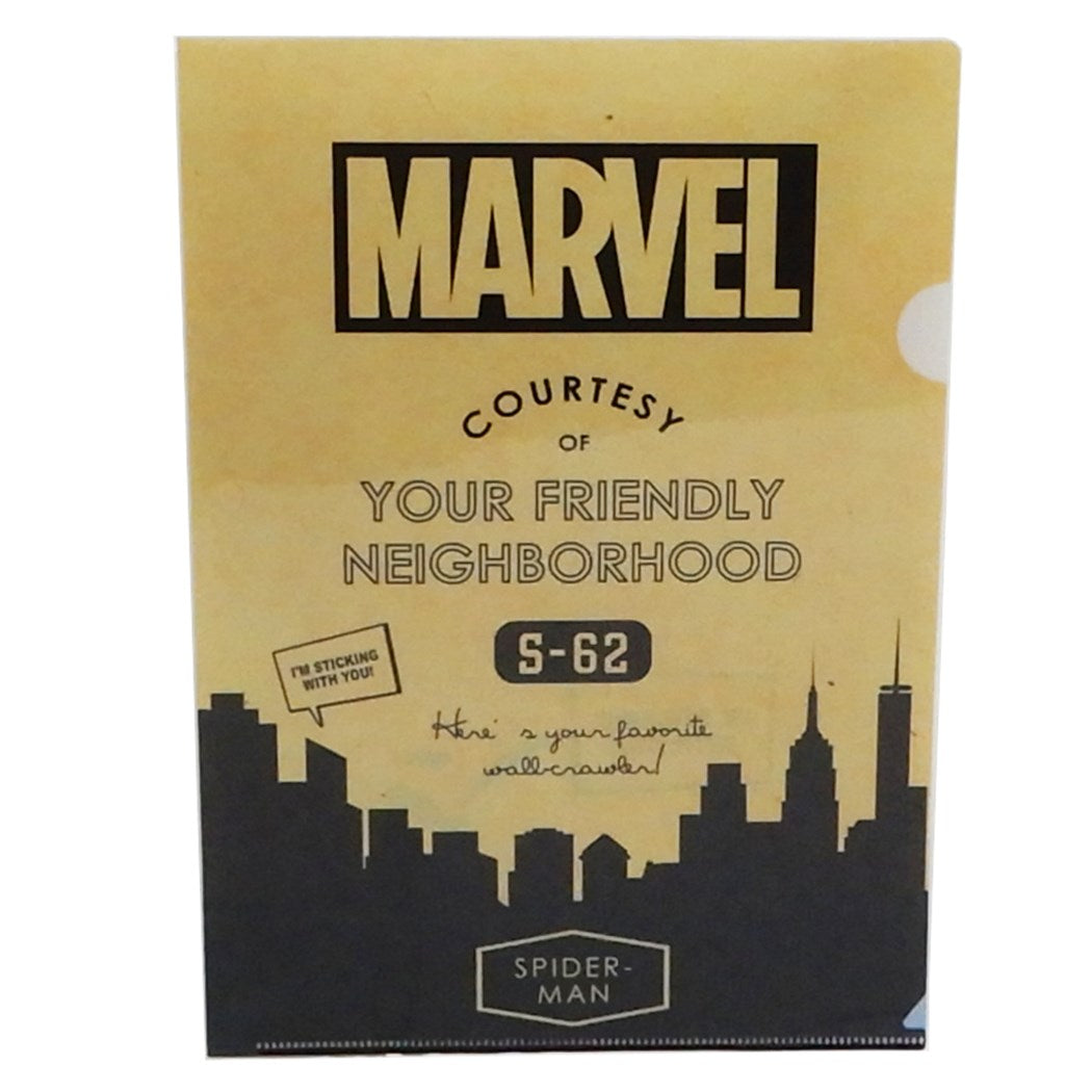 MARVEL A4 シングル クリアファイル 2120194 グッズ ファイル キャラクター ディズニー サンスター文具 新学期 準備 プレ