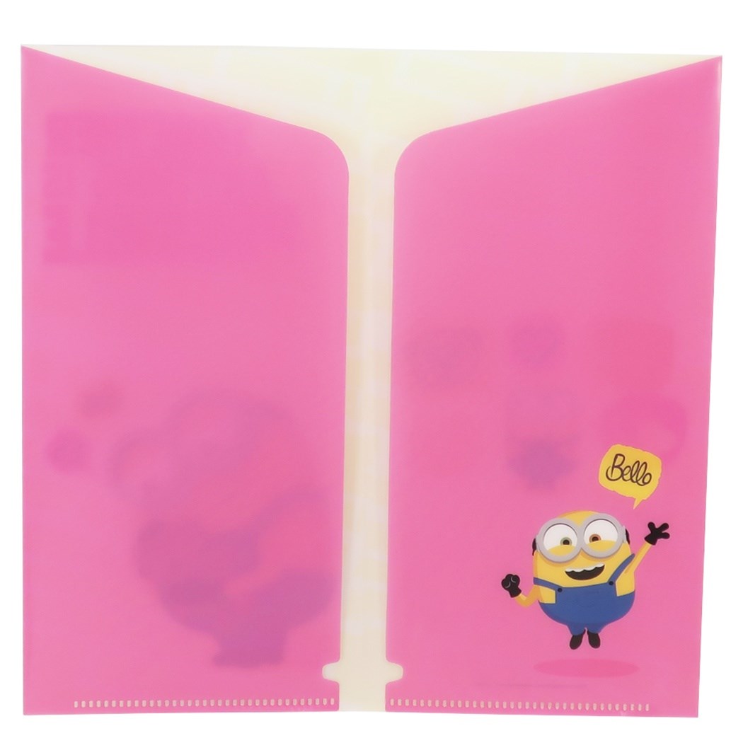 ミニオンズフィーバー チケットホルダー ミニクリアファイル T-2D ユニバーサル映画 グッズ プレゼント 男の子 女の子 ギフト