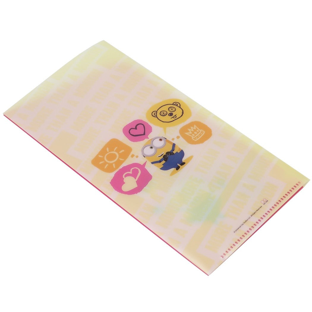 ミニオンズフィーバー チケットホルダー ミニクリアファイル T-2D ユニバーサル映画 グッズ プレゼント 男の子 女の子 ギフト