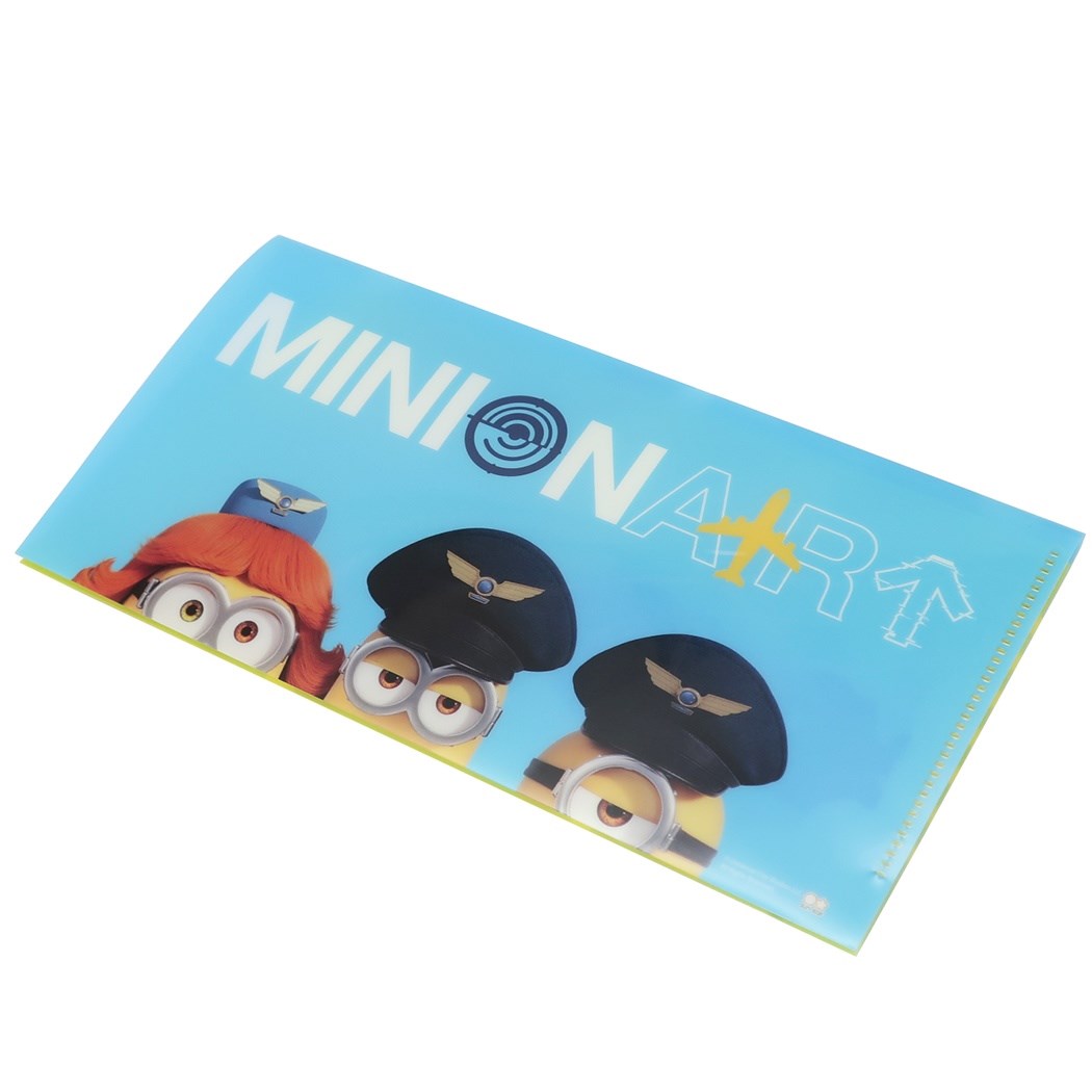 ミニクリアファイル ミニオンズフィーバー チケットホルダー ユニバーサル映画 T-Air マスクケース プレゼント 男の子 女の子 ギ