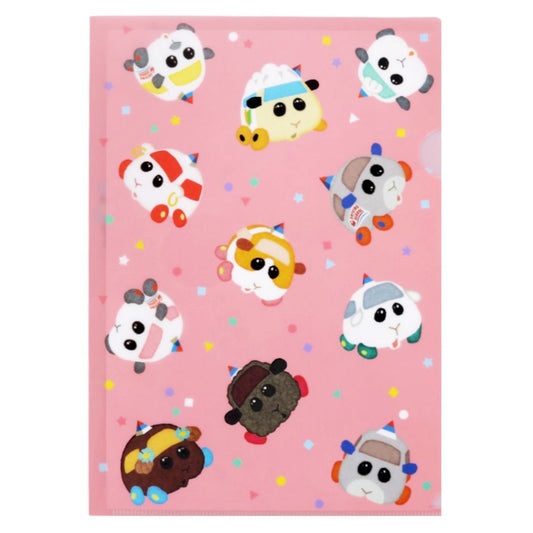 PUIPUIモルカー グッズ クリアフォルダー キャラクター A4シングルクリアファイル プレゼント 男の子 女の子 ギフト