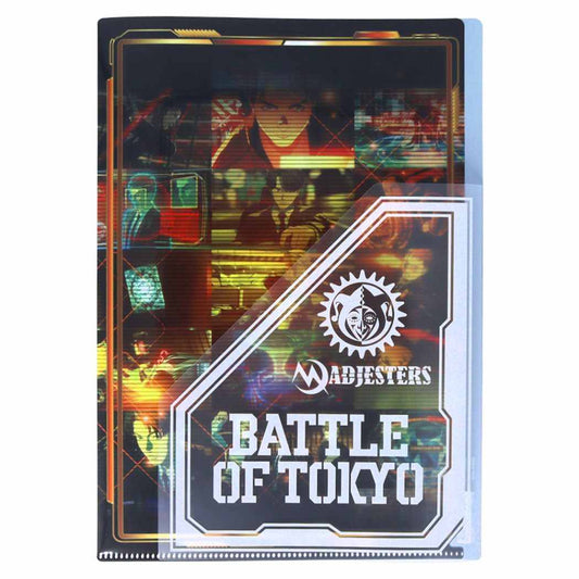 BATTLE OF TOKYO キャラクター クリアフォルダー ダイカットフラップ付クリアファイル A4 シングル
