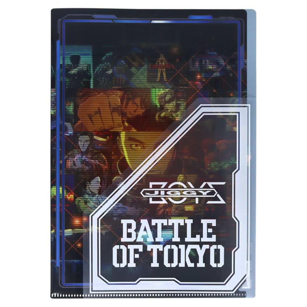 BATTLE OF TOKYO キャラクター クリアフォルダー ダイカットフラップ付クリアファイル A4 シングル J
