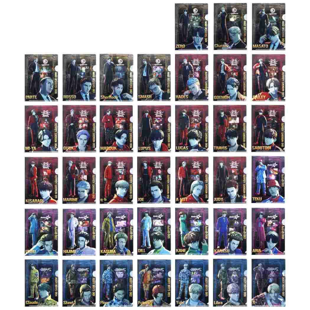 BATTLE OF TOKYO クリアフォルダー クリアファイルミニ A6 全38種 38個入セット サンスター文具