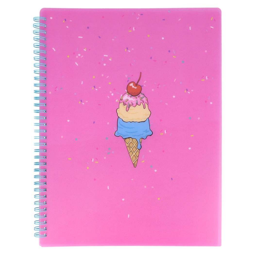 リングファイル リングポケットファイル パーティタイム アイス サンスター文具