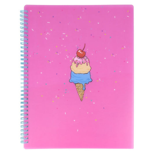 リングファイル リングポケットファイル パーティタイム アイス サンスター文具