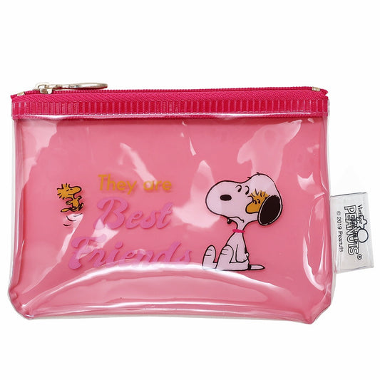 スヌーピー ミニポーチ ミニ クリアポーチ snoopy and ウッドストック ピーナッツ サンスター文具 プレゼント 男の子 女の