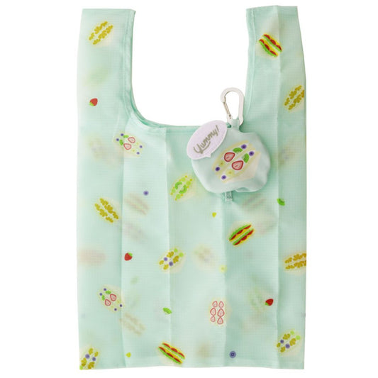 エコバッグ お買い物かばん コンパクト tetemo テテモ ミニ サンドイッチ サンスター文具 プレゼント 男の子 女の子 ギフト