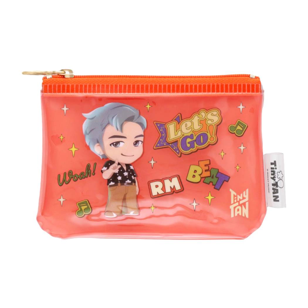 タイニータン ミニポーチ クリアポーチ RM TinyTAN キャラクター プレゼント 男の子 女の子 ギフト