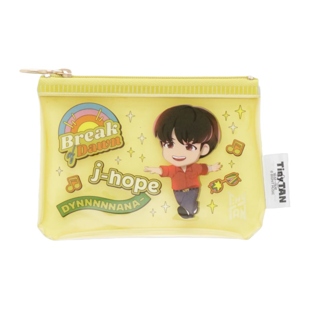 タイニータン 商品 クリアポーチ キャラクター ミニポーチ j-hope プレゼント 男の子 女の子 ギフト