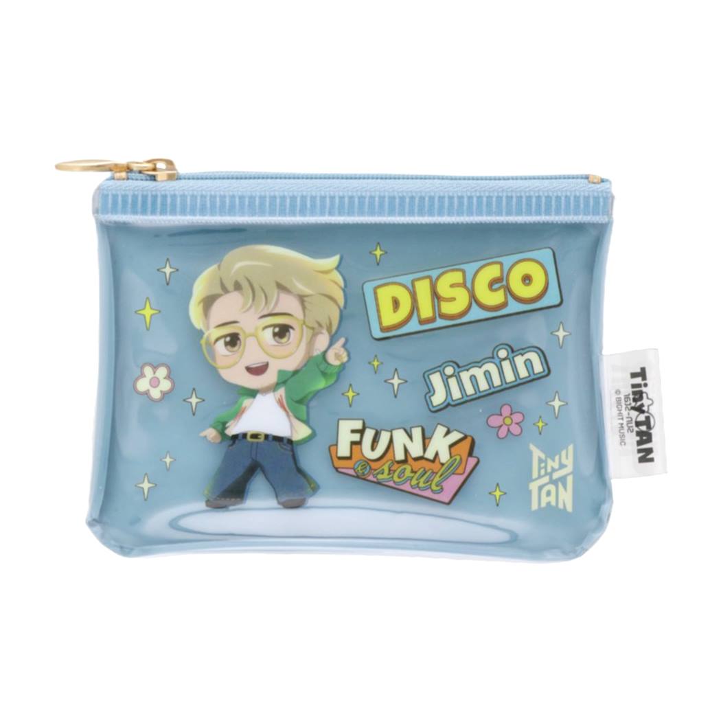 タイニータン TinyTAN キャラクター クリアポーチ ミニポーチ jimin プレゼント 男の子 女の子 ギフト