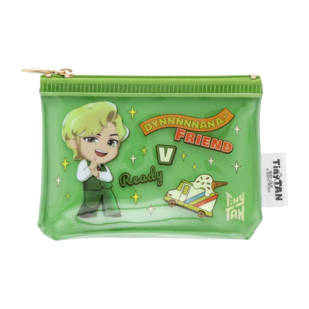 タイニータン クリアポーチ ミニポーチ V TinyTAN プレゼント 男の子 女の子 ギフト