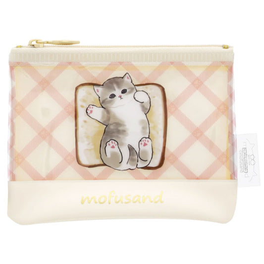 モフサンド mofusand キャラクター ミニポーチ クリアミニポーチ パン プレゼント 男の子 女の子 ギフト